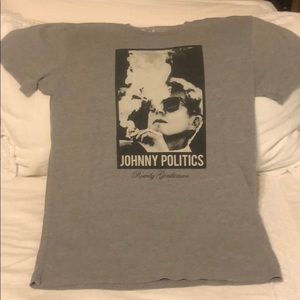Rowdy Gentleman JFK “Johnny Politics” t-shirt.